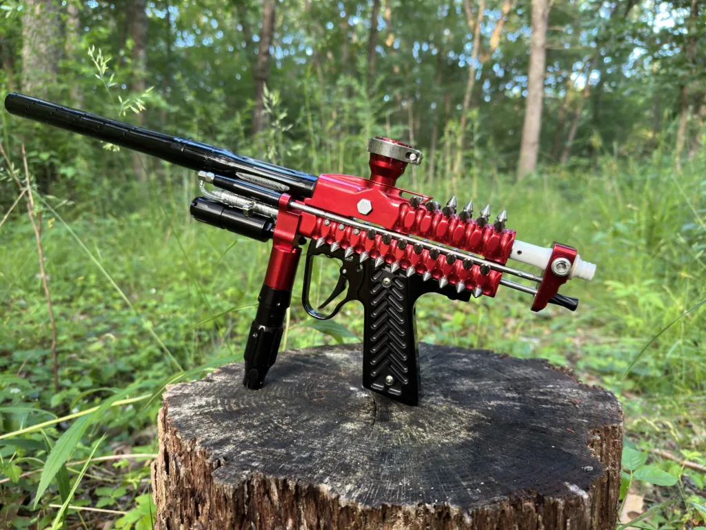 Cadre De Course ANS Pour Autococker - Rouge Brillant - NOS - Neuf (défaut Mineur)